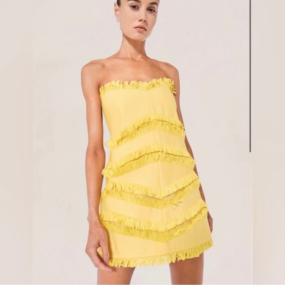 Alexis Fione Yellow Dress- Size Medium! New with tags